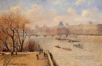  Terraza Arte - la terraza elevada del pont neuf 1902 Camille Pissarro